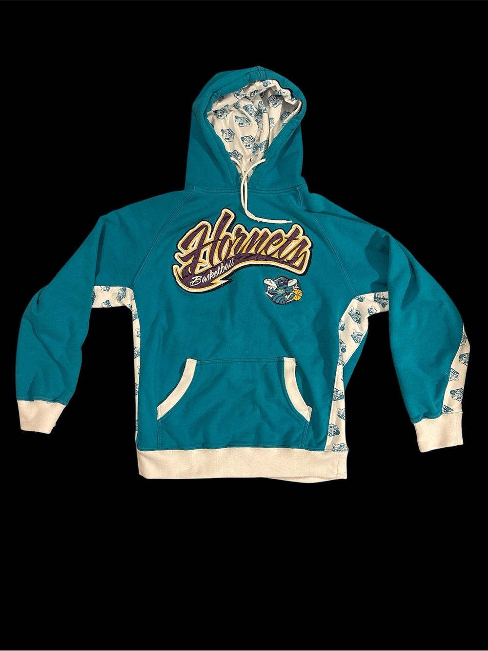 Vintage NBA Charolette Hornets Basketball Hoodie Size: Large fit like Medium
